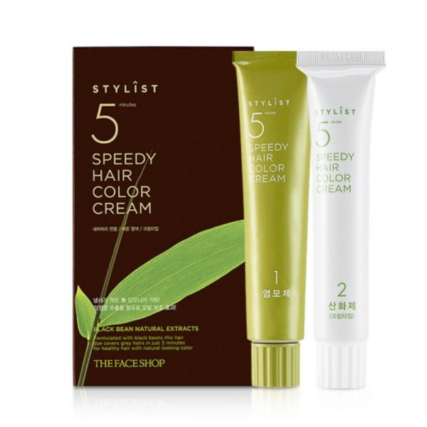 STYLIST 5 minutes Speedy Hair Color Cream (3 colors) | The Face Shop Nova